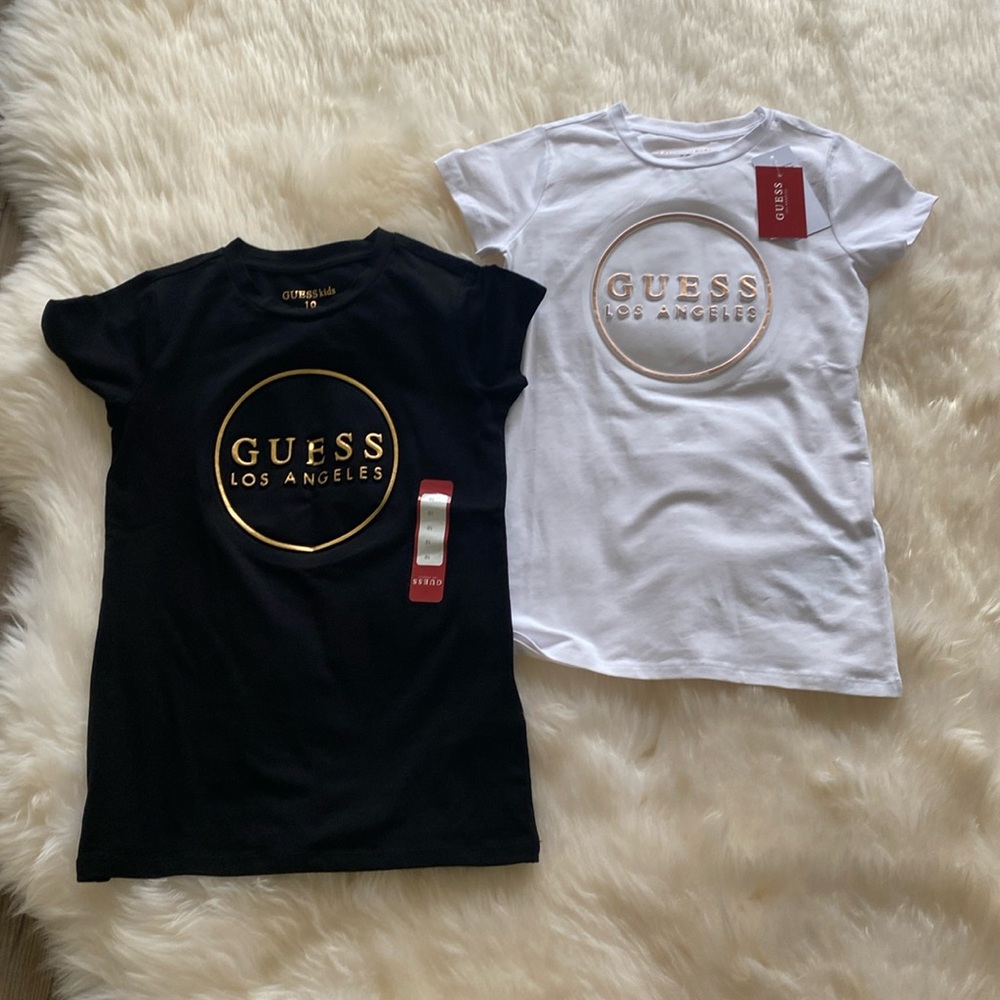 Guess girls t- shirts size 10